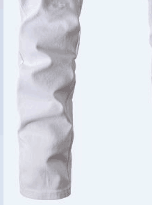 Balmain Zip-Pocket White Slim-Fit Jeans 7