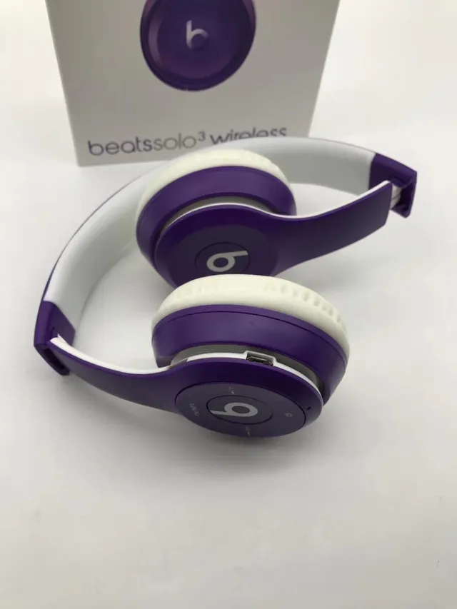 Beats Solo³ Wireless Ultra Violet Purple Over-Ear Headphones 3