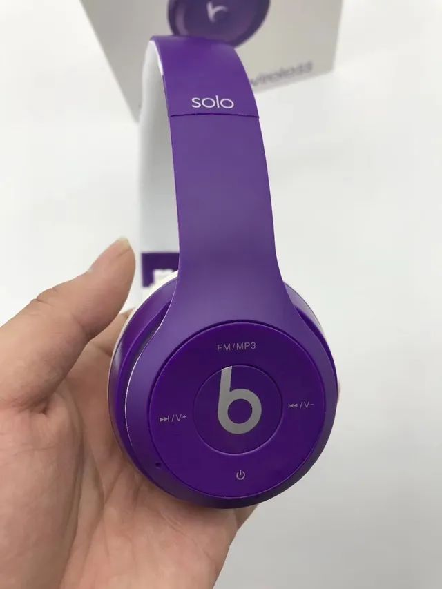Beats Solo³ Wireless Ultra Violet Purple Over-Ear Headphones 4