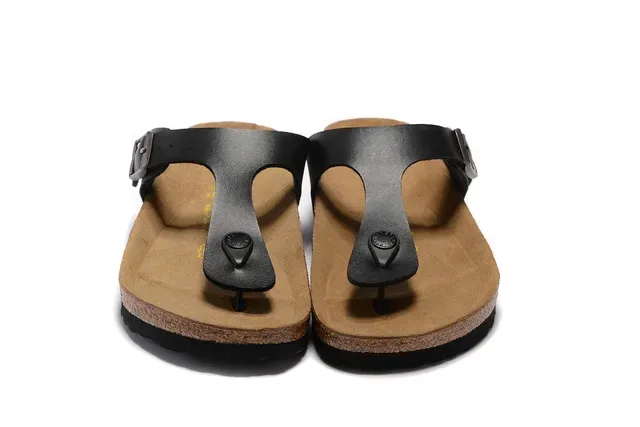 Birkenstock Arizona Black Leather Casual Sandals 3