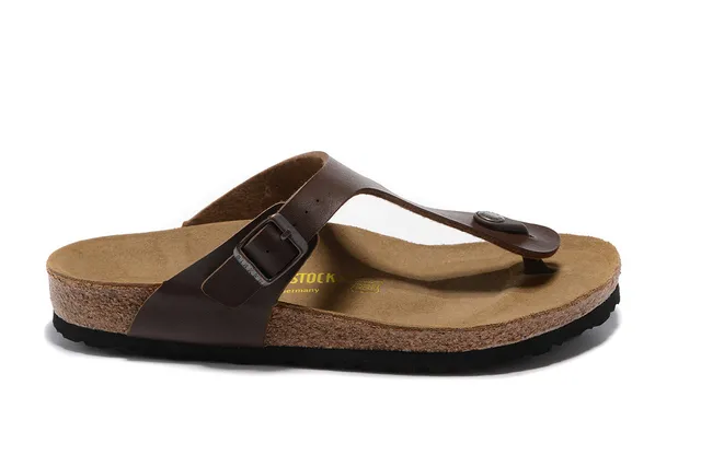 Birkenstock Arizona Sandálias Casuais de Couro Marrom 4