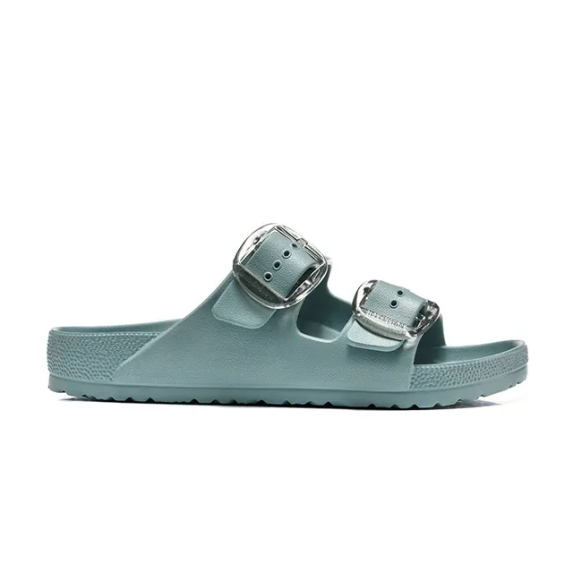 Birkenstock Arizona Vert Turquoise Poussiéreux Sandales Casual 2