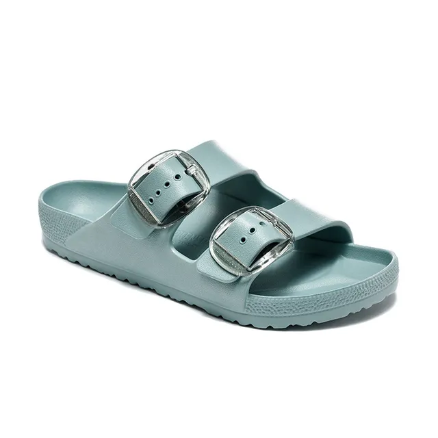 Birkenstock Arizona Vert Turquoise Poussiéreux Sandales Casual 4