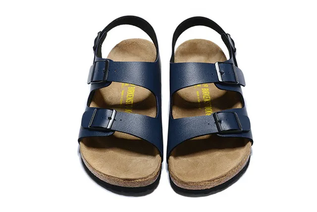 Birkenstock Arizona صنادل كاجوال أزرق بحري 3