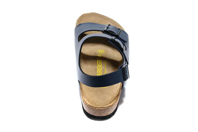 Birkenstock Arizona صنادل كاجوال أزرق بحري 5