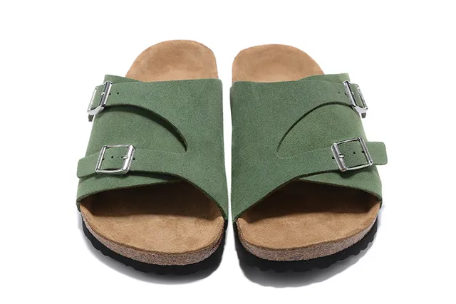 Birkenstock Arizona Vert Olive Chaussure à deux sangles 3