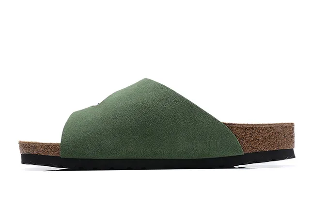 Birkenstock Arizona Vert Olive Chaussure à deux sangles 4