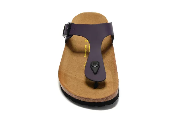 Birkenstock Arizona Sandales Violettes Décontractées 4