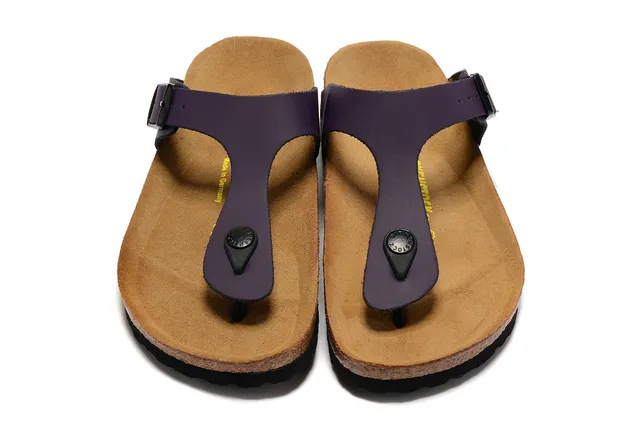 Birkenstock Arizona Sandales Violettes Décontractées 6