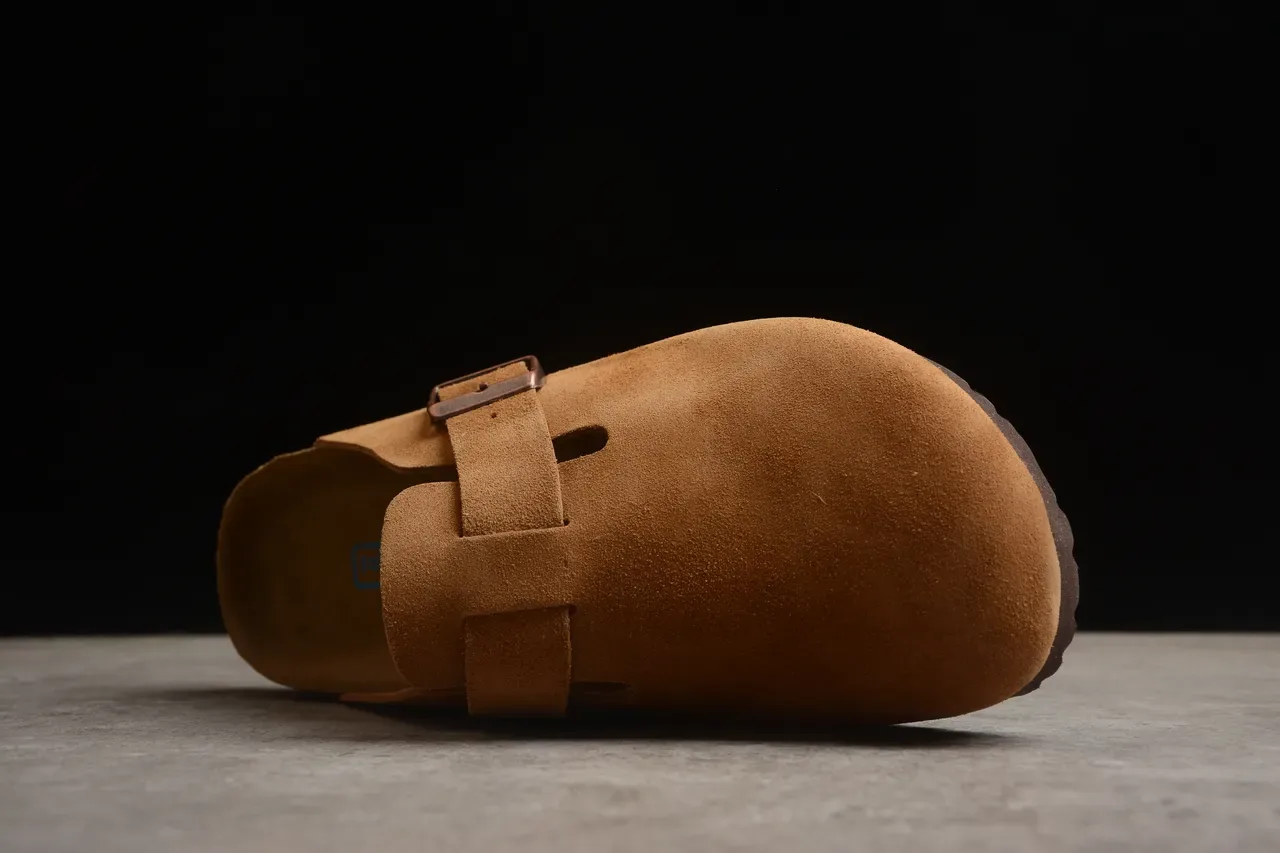 Birkenstock Arizona Sandale en Daim Tan 11