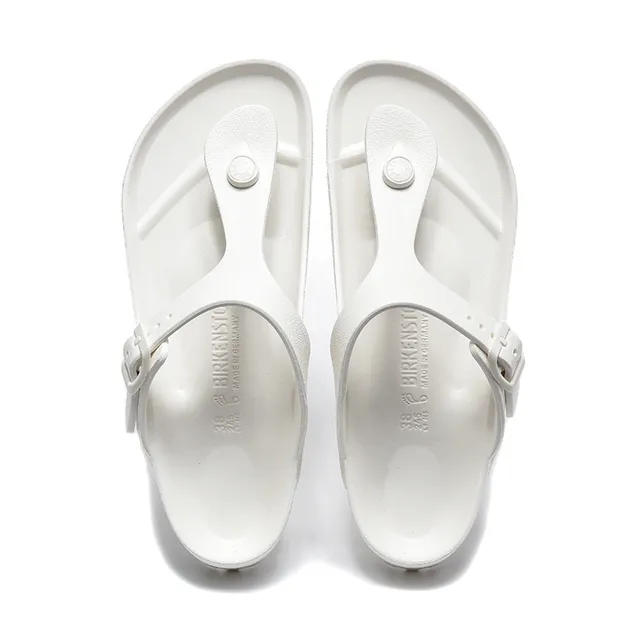 Birkenstock Arizona sandales casuales blanches 5