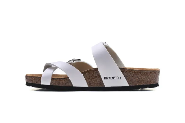 Birkenstock Arizona Sandales Blanches Casual 4