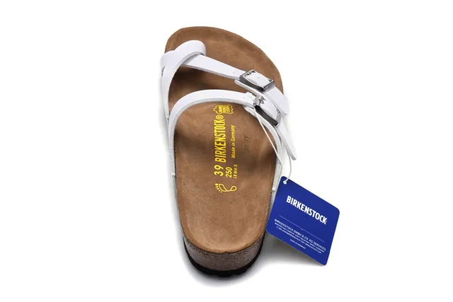 Birkenstock Arizona Sandales Blanches Casual 5