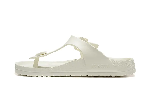 Birkenstock Arizona Sandales à brides T blanches réglables avec boucle 5
