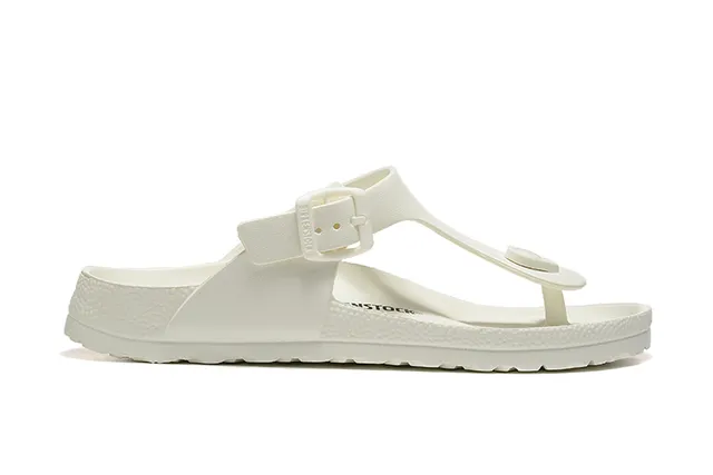 Birkenstock Arizona Sandales à brides T blanches réglables avec boucle 6