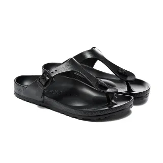 Birkenstock Mayari Noir T-Strap Thong Lanières Ajustables avec Boucle Sandales
