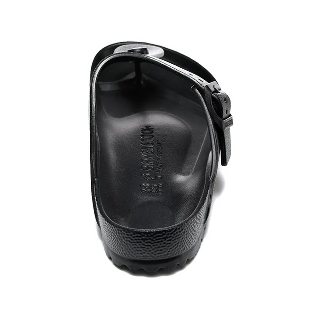 Birkenstock Mayari Noir T-Strap Thong Lanières Ajustables avec Boucle Sandales 3