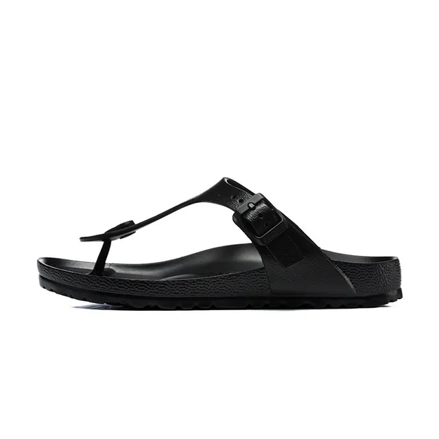 Birkenstock Mayari Noir T-Strap Thong Lanières Ajustables avec Boucle Sandales 4