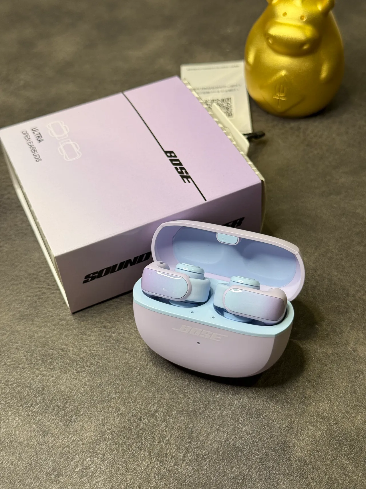 Bose Ultra Open Earbuds Purple Blue Design Pastel Lavender Casing TWS Earbuds 4