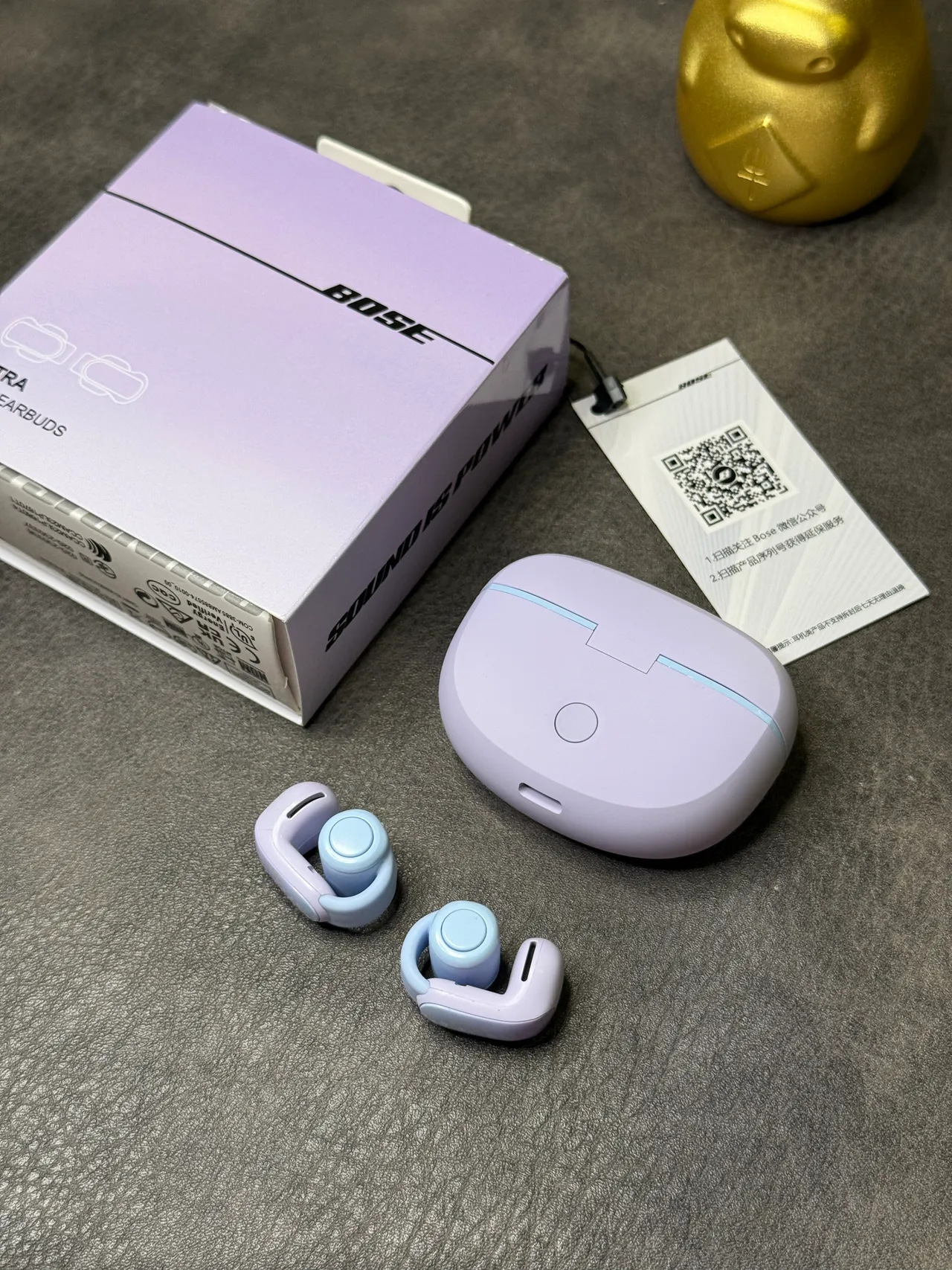Bose Ultra Open Earbuds Purple Blue Design Pastel Lavender Casing TWS Earbuds 8