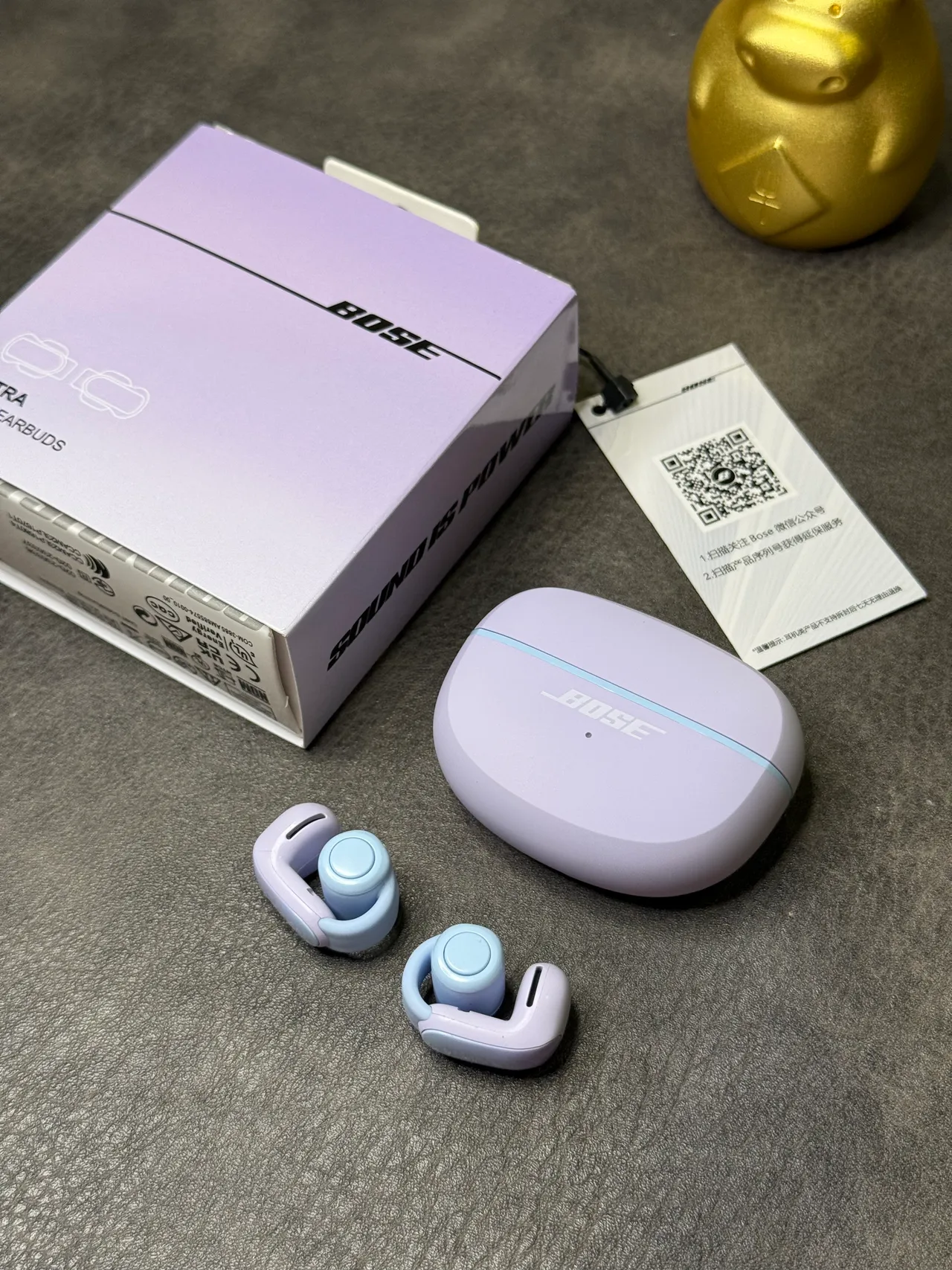 Bose Ultra Open Earbuds Purple Blue Design Pastel Lavender Casing TWS Earbuds 9