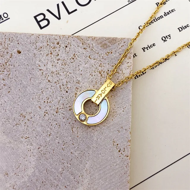 Bvlgari B.zero1 Colar Pendente de Malacita Esmaltado e Diamante 2