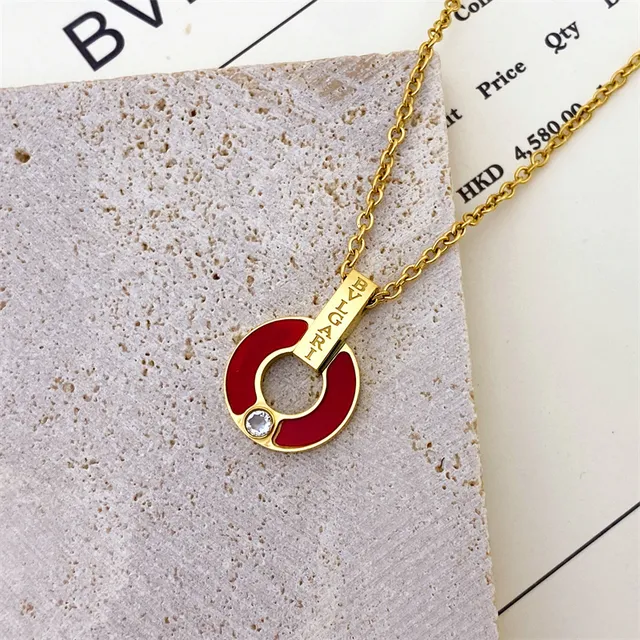 Bvlgari B.zero1 Colar Pendente de Malacita Esmaltado e Diamante 3