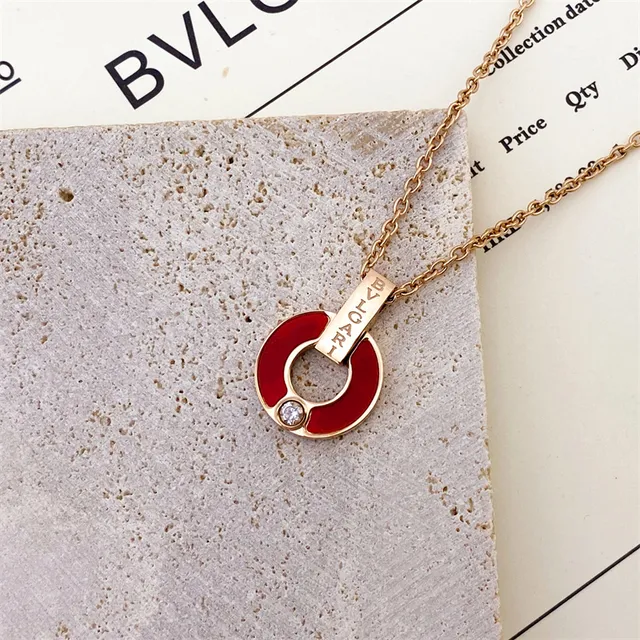 Bvlgari B.zero1 Colar Pendente de Malacita Esmaltado e Diamante 6