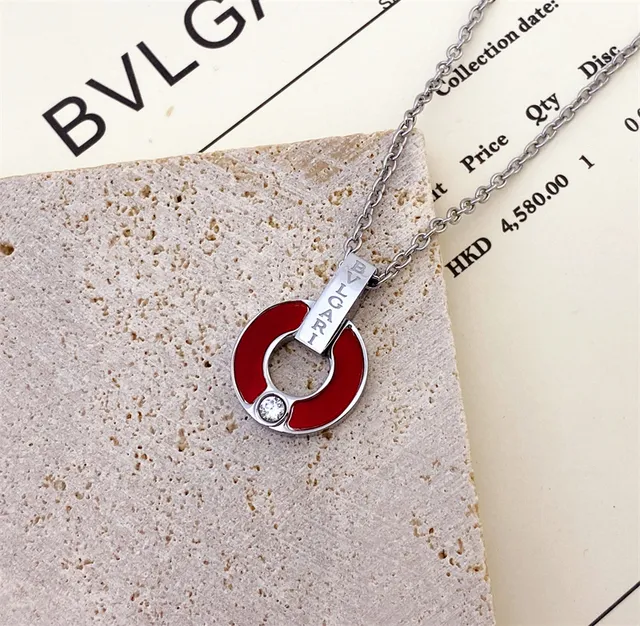 Bvlgari B.zero1 Colar Pendente de Malacita Esmaltado e Diamante 9