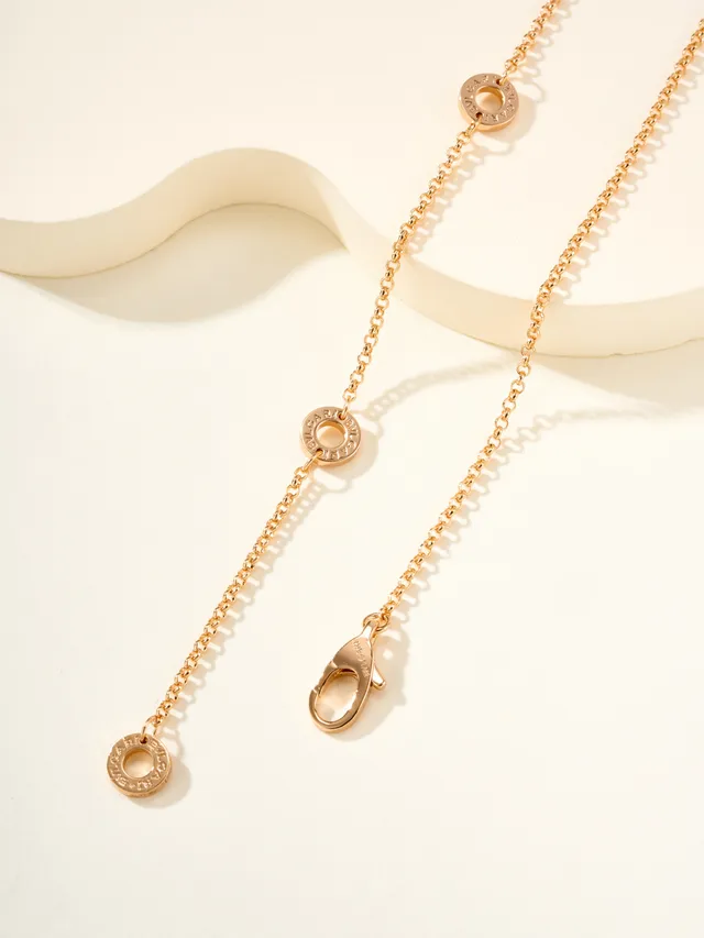 Bvlgari B.zero1 Pavé Diamond colliers à pendentif cylindrique 10