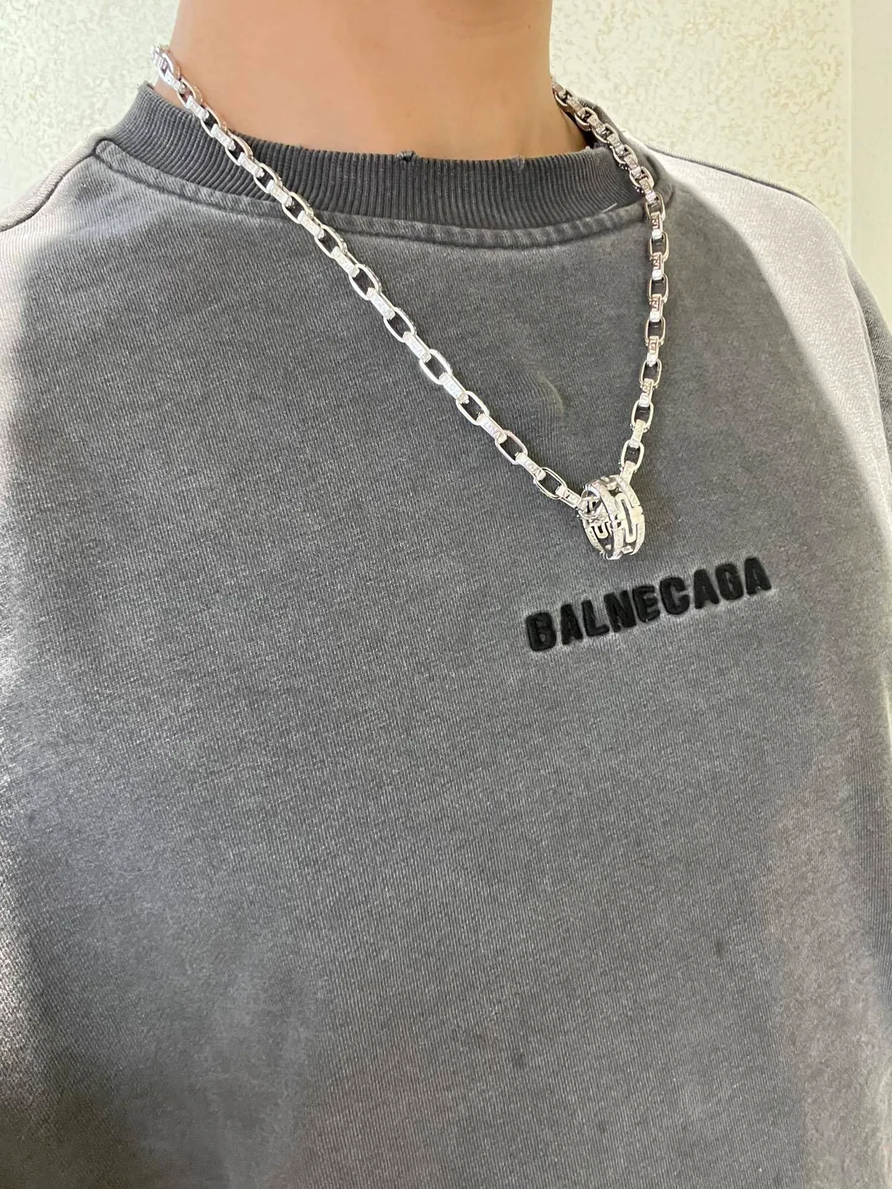 Bvlgari B.zero1 Pavé Diamond Link Necklace 2