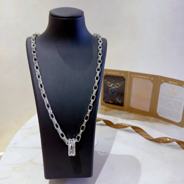 Bvlgari B.zero1 Pavé Diamond Link Necklace 6