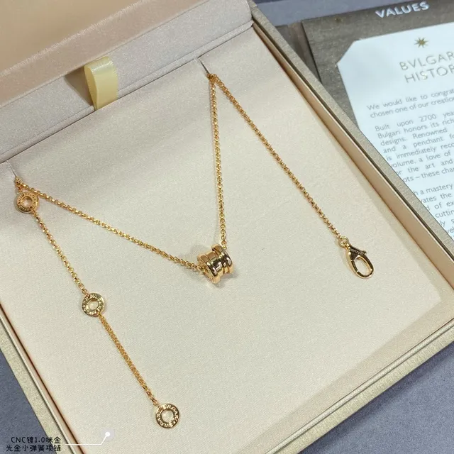 Bvlgari B.zero1 قلادة خاتم متراكم 2
