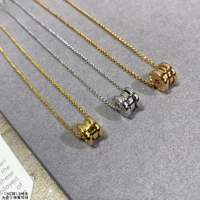 Bvlgari B.zero1 قلادة خاتم متراكم 6