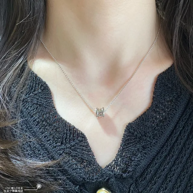 Bvlgari B.zero1 قلادة خاتم متراكم 9