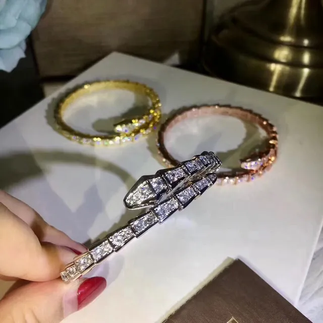 Bvlgari Serpenti Pavé-Set سوارة ثعبان ملتف 2