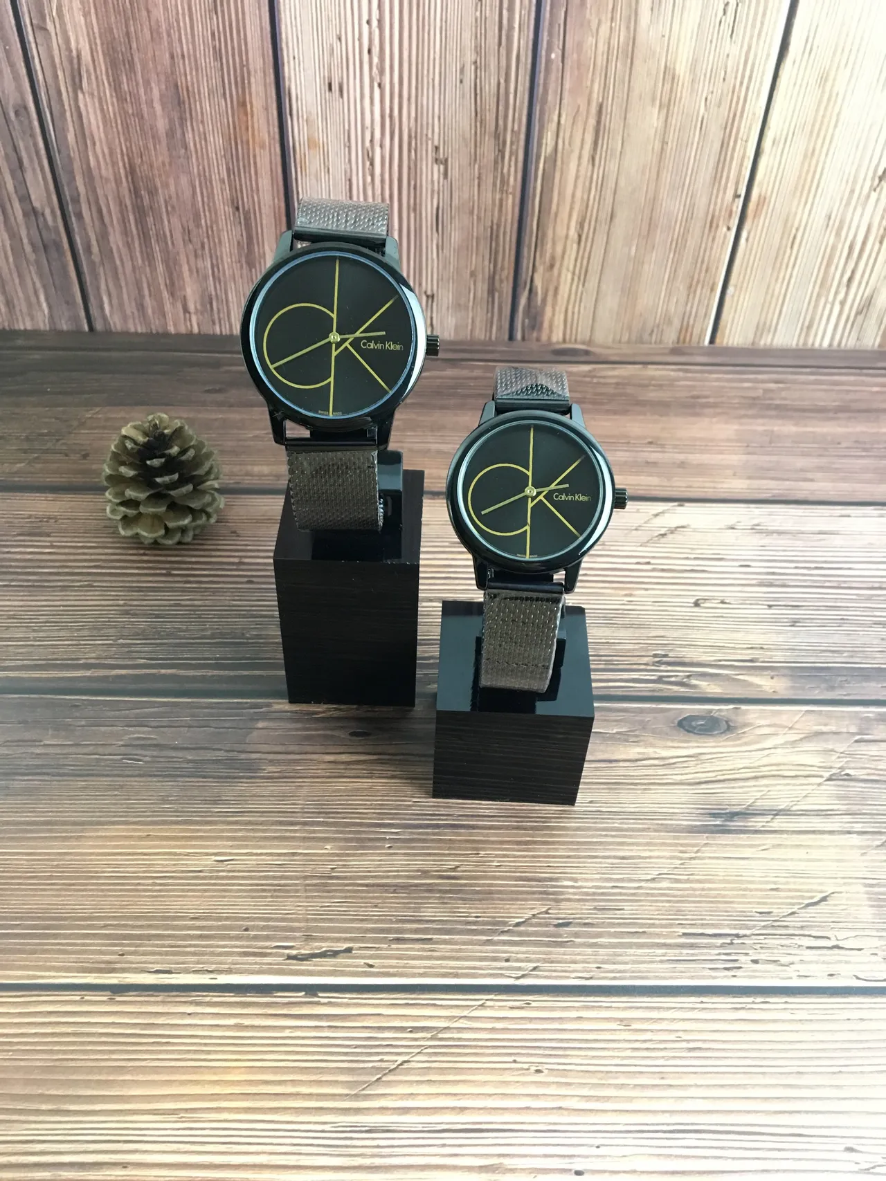 Calvin Klein Montre Minimal Or Argent Cadran Minimaliste Boîtier Quartz 3