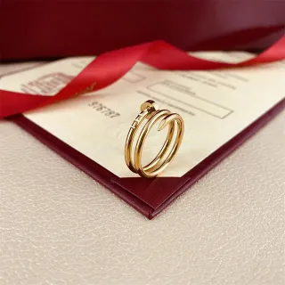 Cartier Juste un Clou Double Tour Polished Gold Ring