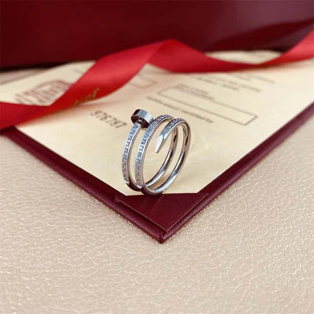 Cartier Juste un Clou Double Tour anel de ouro polido 2