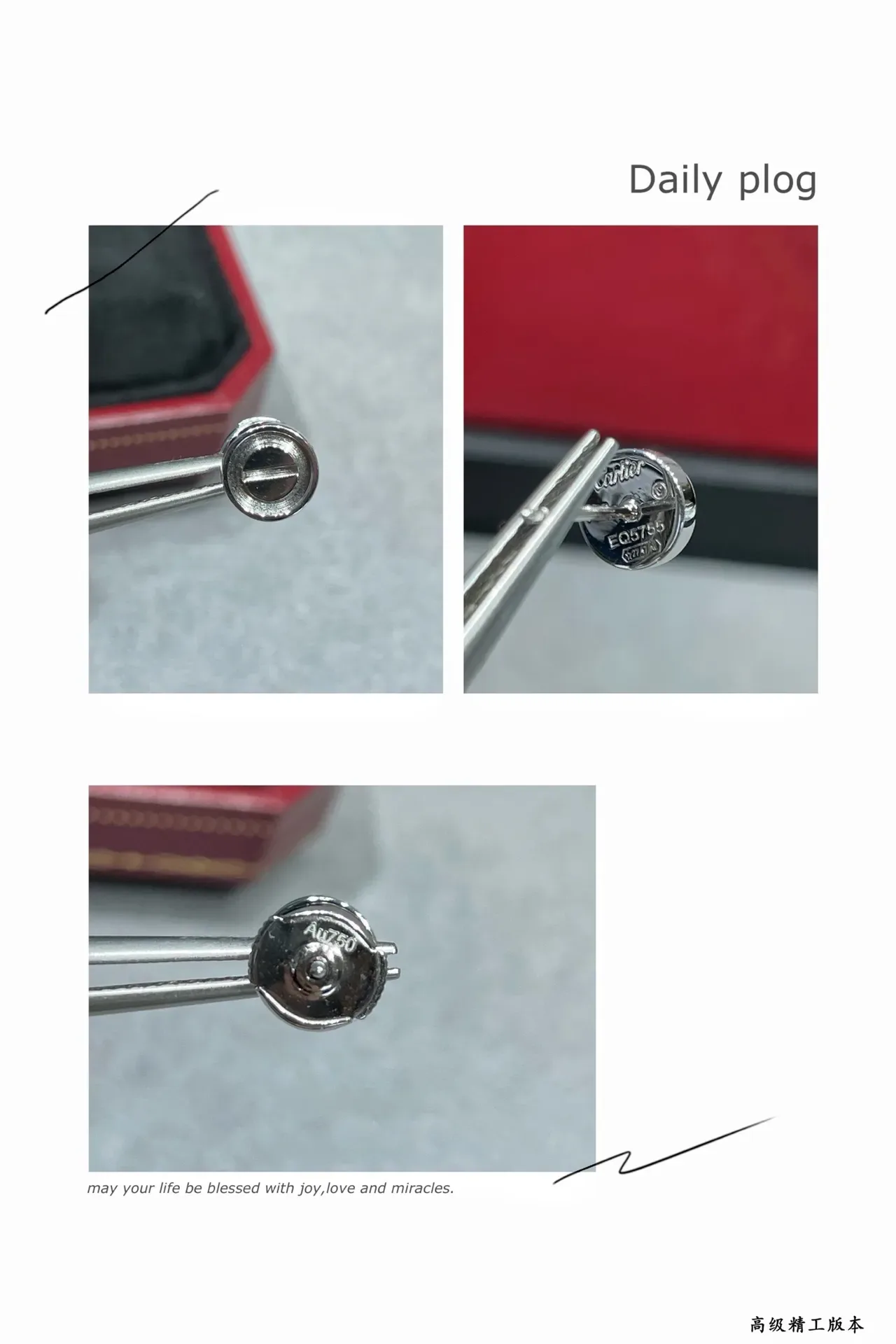Cartier Juste un Clou Boucles d'oreilles circulaires dorées 2
