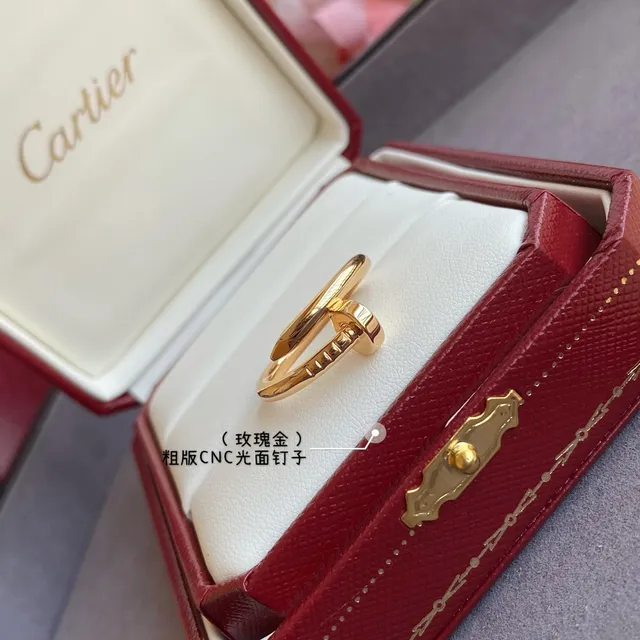 Cartier Juste un Clou Pavé Or Rose Bague Clou 2