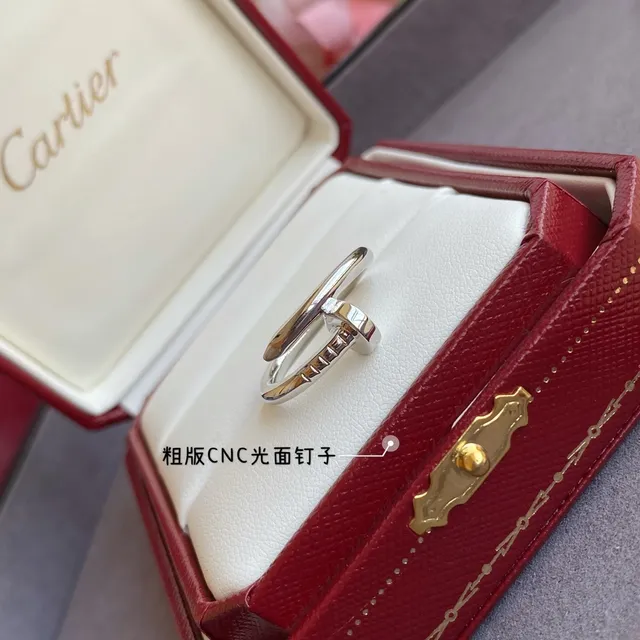 Cartier Juste un Clou Pavé Or Rose Bague Clou 3
