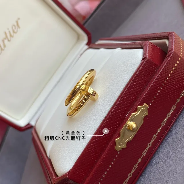 Cartier Juste un Clou Pavé Or Rose Bague Clou 4