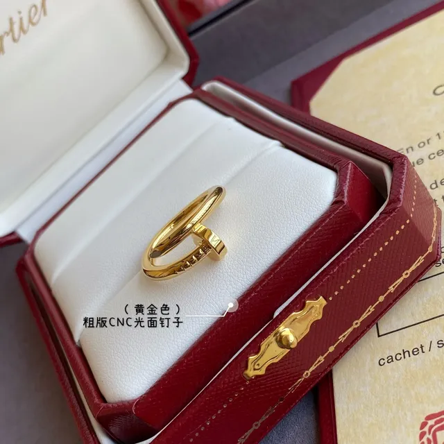 Cartier Juste un Clou Pavé Or Rose Bague Clou 8