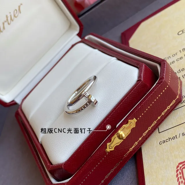 Cartier Juste un Clou Pavé Or Rose Bague Clou 9