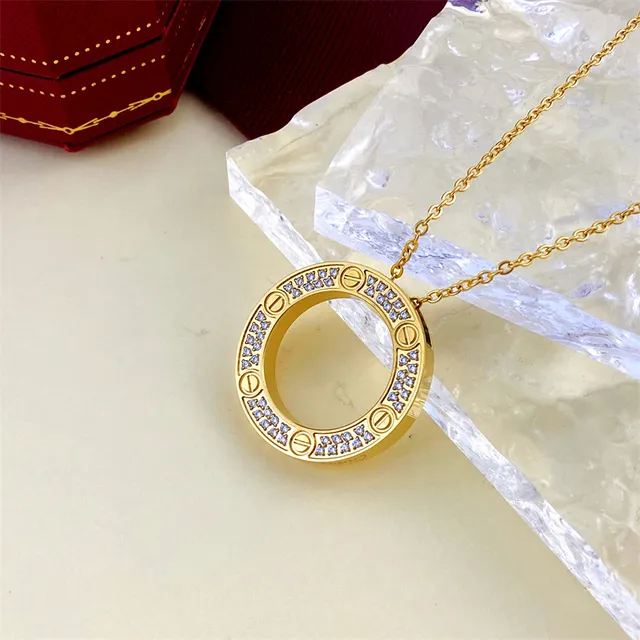 Cartier Juste un Clou Pavé Or Rose Collier 2