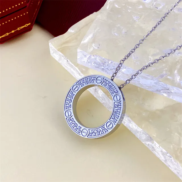 Cartier Juste un Clou Pavé Or Rose Collier 4