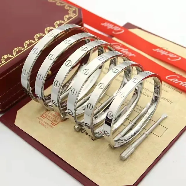 Cartier Love Bracelet Or Rose Pierre Unique Rigide à Charnière 2