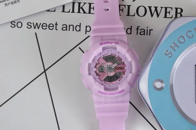 Casio Baby-G GA-110 Montre Sport Rose 6