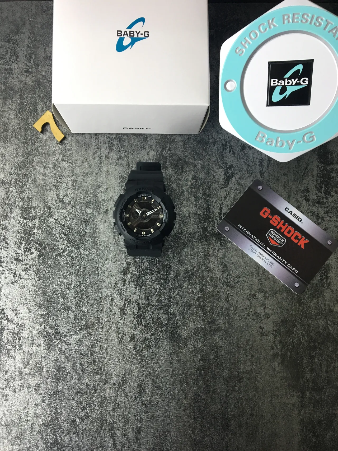 Casio Baby-G GA-110 Série Noir Mat Résine Montre Sport 2
